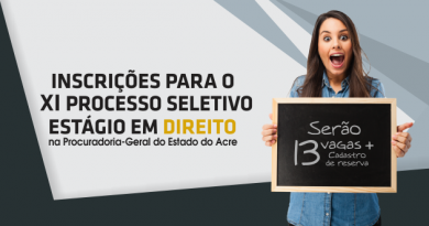 XI Processo Seletivo de Estágio – Edital de Convocação nº10 XI Processo Seletivo de Estágio – Edital de Convocação nº10